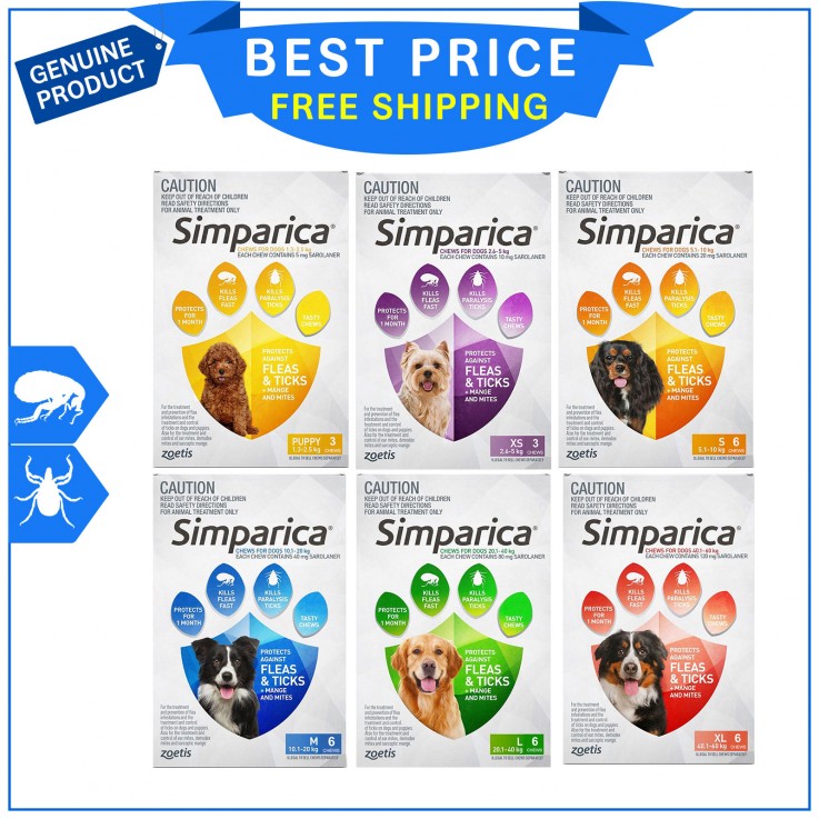 SIMPARICA for Flea & Tick Control in Dog