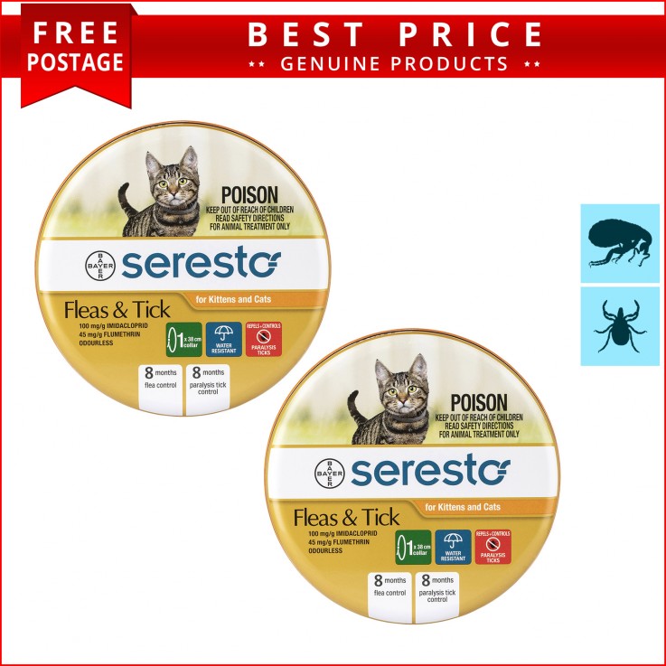 SERESTO Collar for Cats Flea Treatment