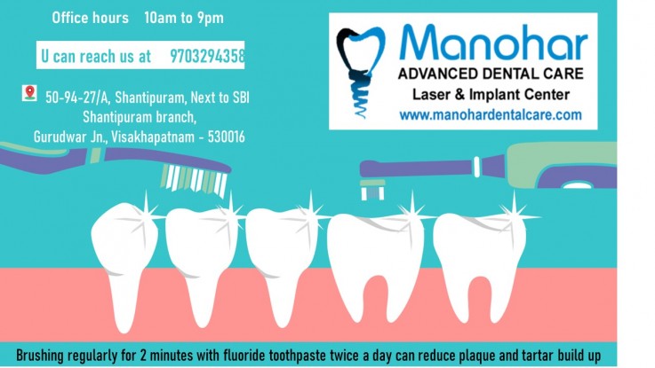 best dental doctor in vizag city |Manohar dental care 