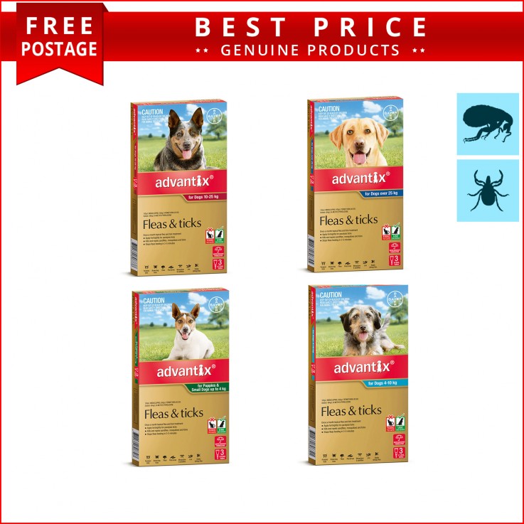 ADVANTIX Flea & Tick Treatment for Dogs