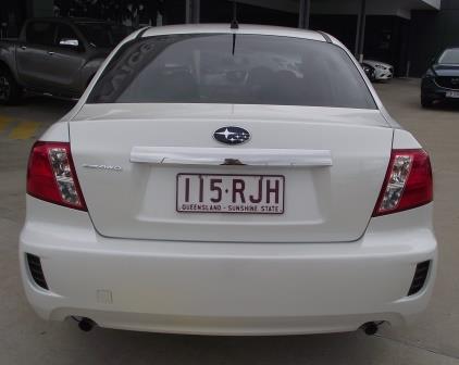 2010 Subaru Impreza AWD Sedan Auto White