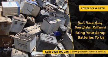 Capitalise on the Scrap Batteries - Sell