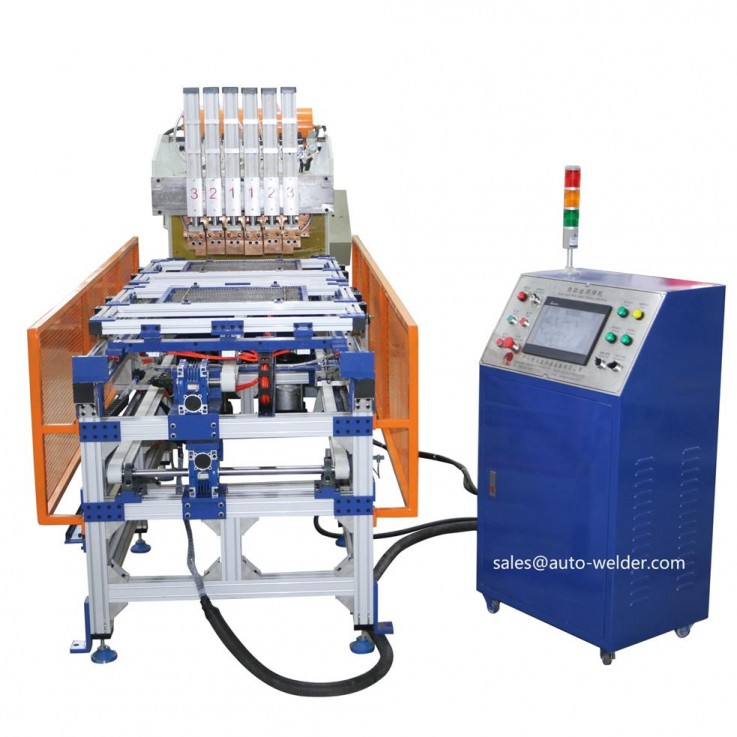 Automatic Refrigerator Shelf Producing Line - Multi Points Steel Wire Shelf Welding Machine15