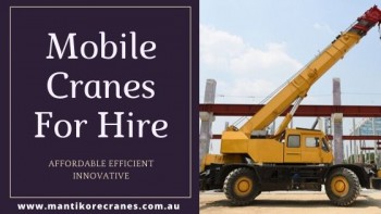 Mobile Cranes for Hire