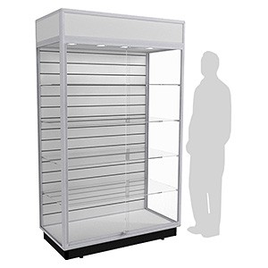 TGF 1200 Display Cabinet with Slatwall P