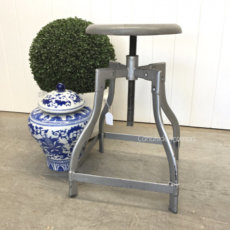 Satellite Industrial Adjustable Stool -