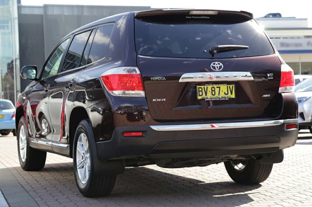 2011 Toyota Kluger KX-R AWD SUV