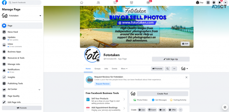 WEBSITE  for SALE:  FotoTaken Buy or Sel