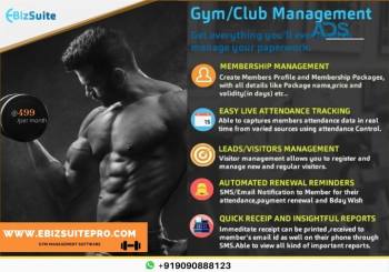 Gym/Club Management software︱eBizSuitepr