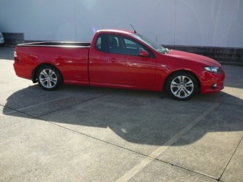 2009 Ford Falcon FG XR6 Red 6 Speed Manu