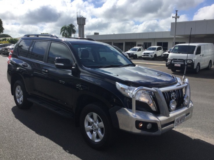 2014 TOYOTA PRADO GXL WAGON (BLACK) T/D 