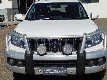 2013 TOYOTA PRADO KAKADU WAGON (WHITE)