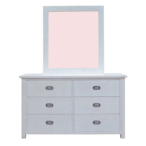 ABBY DRESSER WITH MIRROR