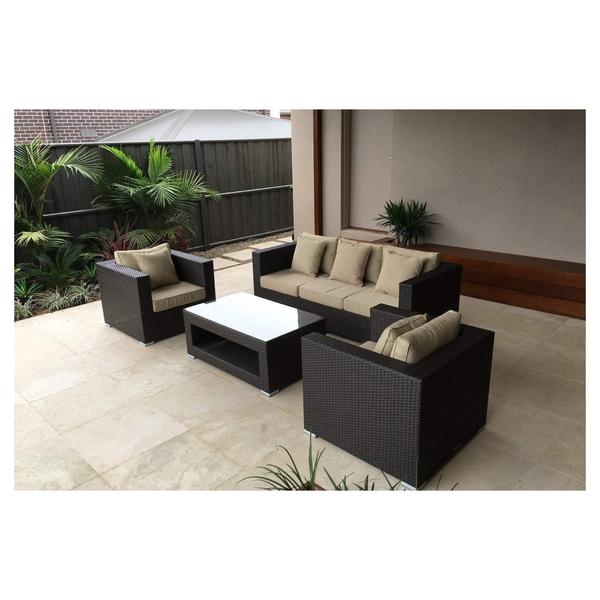 BASILIO OUTDOOR LOUNGE SETTING