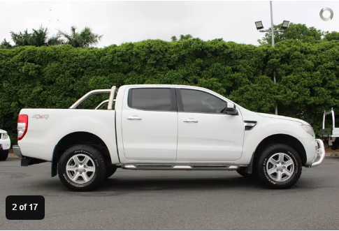 2012 Ford Ranger XLT PX Auto 4x4 Double 