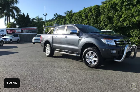 2012 Ford Ranger XLT PX Auto 4x4 Double 