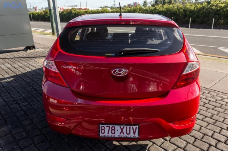 2016 Hyundai Accent Active MY 17 Hatch