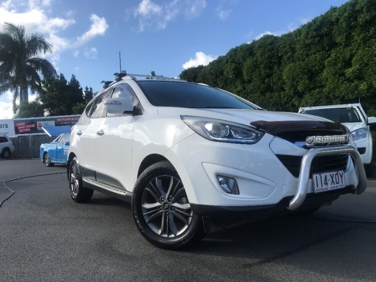 2014 Hyundai Ix35 Elite Wagon (White)