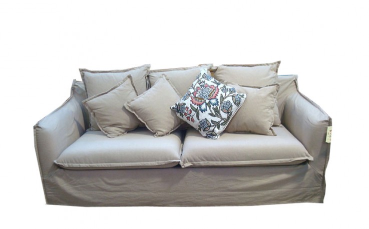 Hampton Sofa - 2 Seater Natural