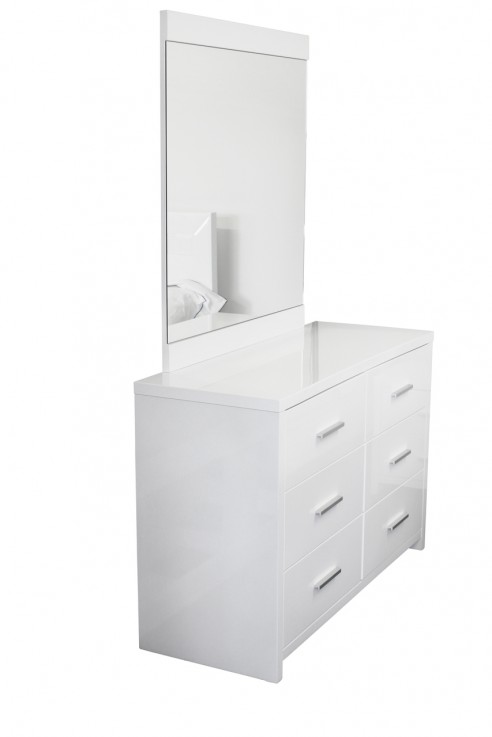 Dressing Table & Mirror White