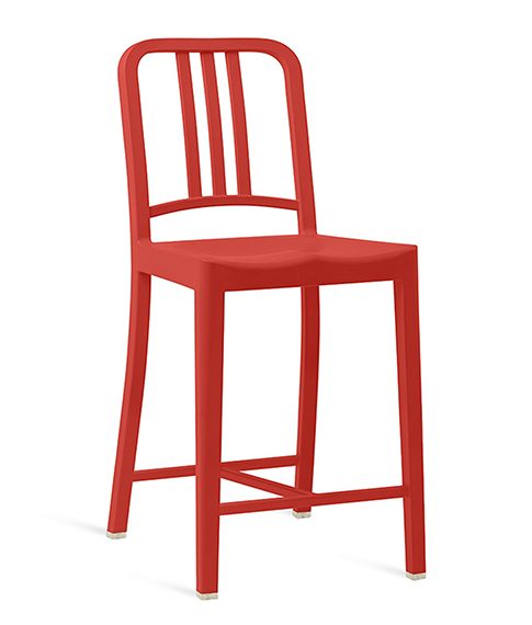 111 Navy Stool