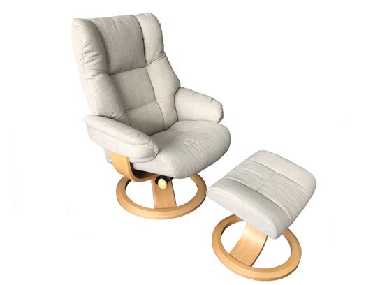 Nordic 60 Recliner with Footstool