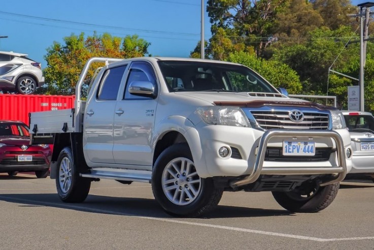 2014 Toyota Hilux Sr5 Utility (White)