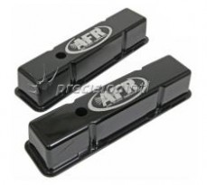 TALL BLACK ALLOY VALVE COVERS (PR) SBC I