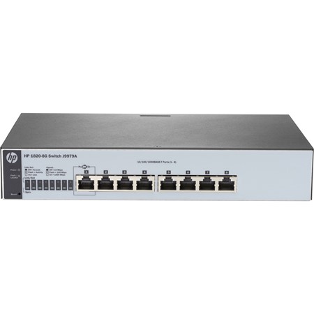 HP 1820-8G 8 Ports Manageable Ethernet S