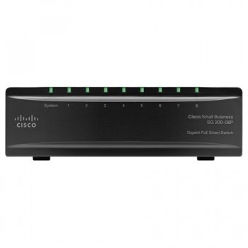 Cisco SG200-08 8 Ports Manageable Ethern