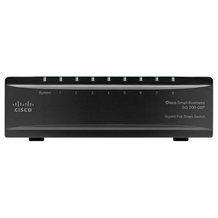 Cisco SG200-08 8 Ports Manageable Ethern