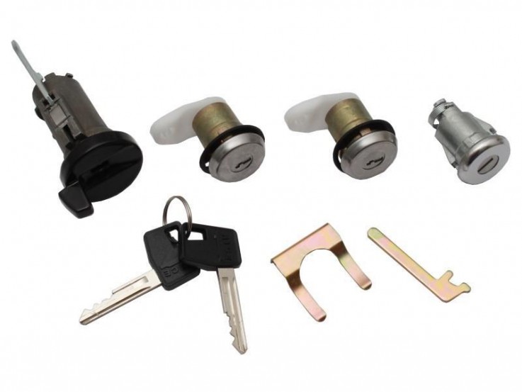 Holden Lock Barrel & Key Set Ign/ 2 Door