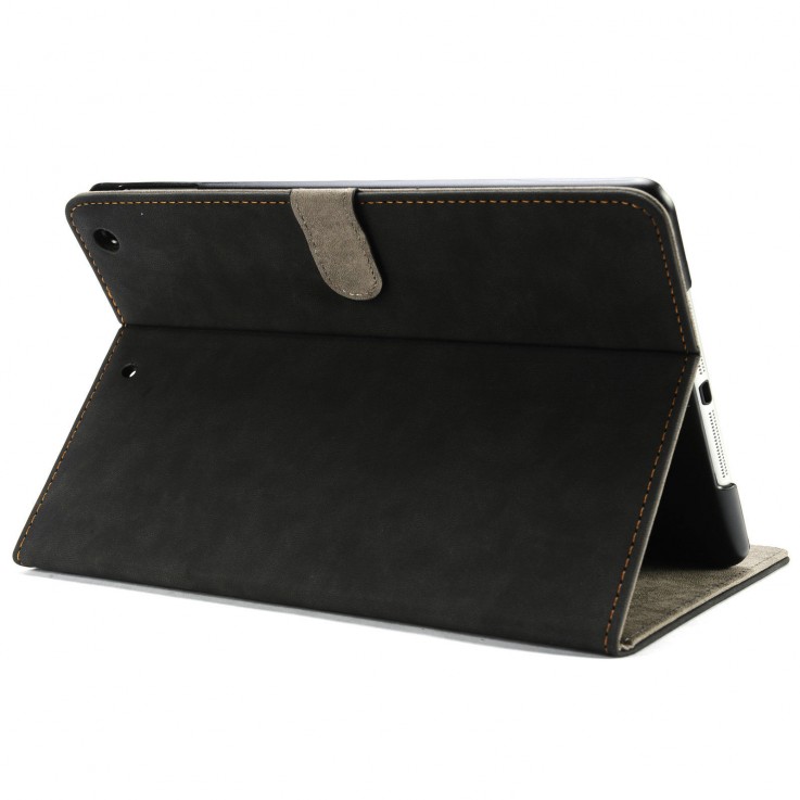 iPad Air PU Leather Stand Holder Case Bl