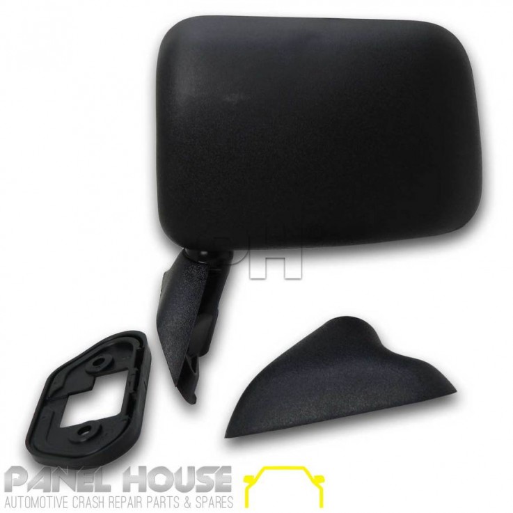 Black Door Mirror LEFT Skin Mount Door 