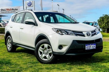 2014 Toyota RAV4 GX 2WD Wagon (White)