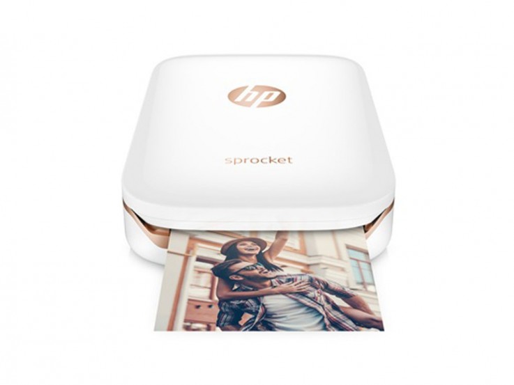 HP Sprocket Photo Printer - White