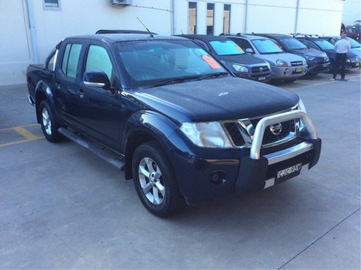 2012 Nissan Navara ST 4X2 D40 S6 MY12