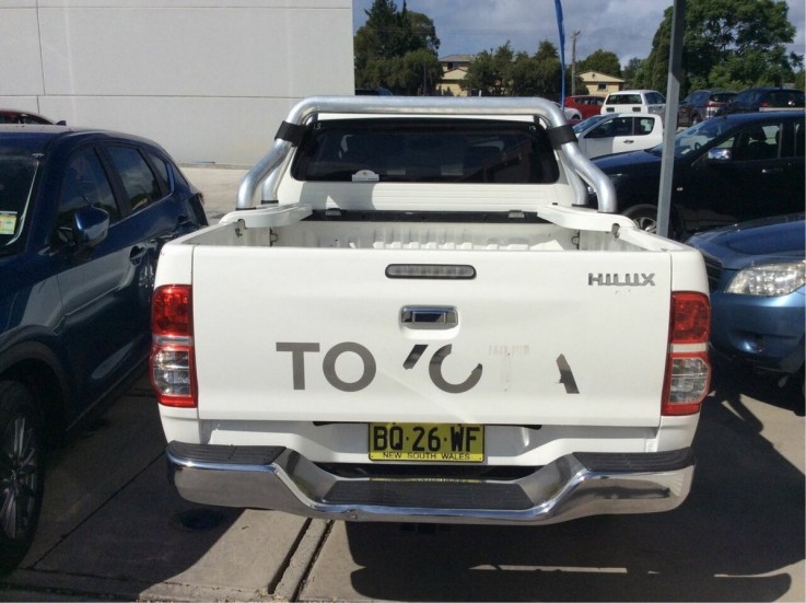 2012 Toyota Hilux SR5 Double CAB GGN25R 