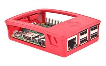 Bundle - Pi3 and Red/White Official Case