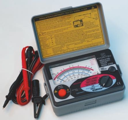 Kyoritsu 3132A, Insulation Tester 400MΩ 