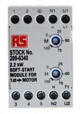 RS Pro 12 A Soft Starter, 2.2 kW, 230 V 