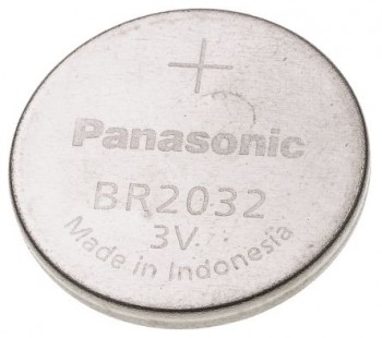 Panasonic BR BR2032 3V Lithium Polycarbo