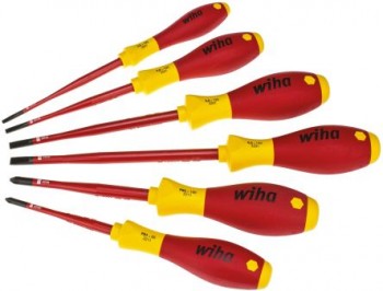 Wiha Tools 6 pieces VDE Slotted; Phillip