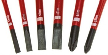 Wiha Tools 6 pieces VDE Slotted; Phillip