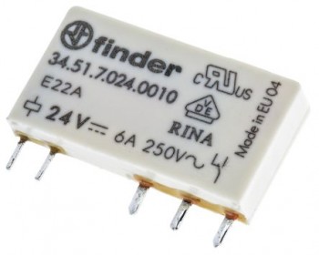 Finder SPDT Non-Latching Relay PCB Mount