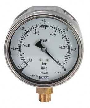 RS Pro Analogue Vacuum Gauge, Maximum Pr