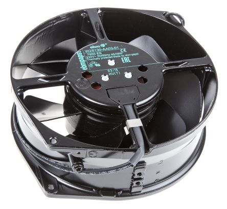 ebm-papst Axial Fan, 150 x 55mm, 390m³/h