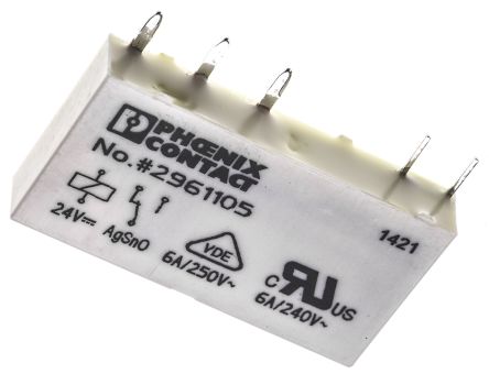 Phoenix Contact SPDT Non-Latching Relay 