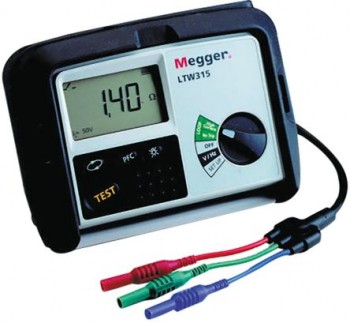 Megger LTW315-RS-BS Loop Impedance Teste