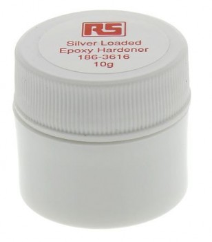 RS Pro Silver Conductive Adhesive Epoxy,